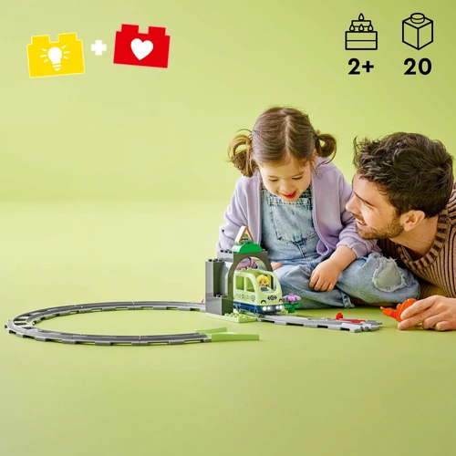 Kép 2/9 - LEGO® DUPLO Town - Vonatalagút és sínek kiegészítő szett