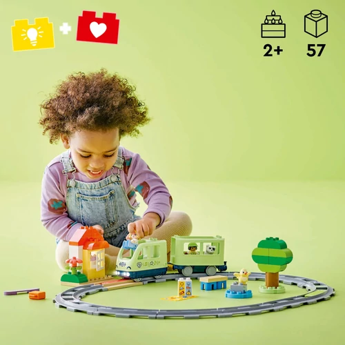 Kép 2/9 - LEGO® DUPLO Town - Interaktív kalandvonat