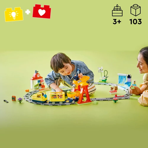 Kép 2/9 - LEGO® DUPLO Town - Nagy interaktív vonat