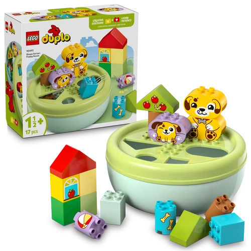 Kép 4/9 - LEGO® DUPLO® - Formaválogató: Kutyusház