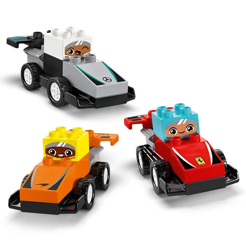 Kép 3/8 - LEGO® DUPLO Town - F1® versenyautók és pilóták