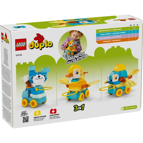Kép 3/9 - LEGO® DUPLO® - 3 az 1-ben guruló állatok