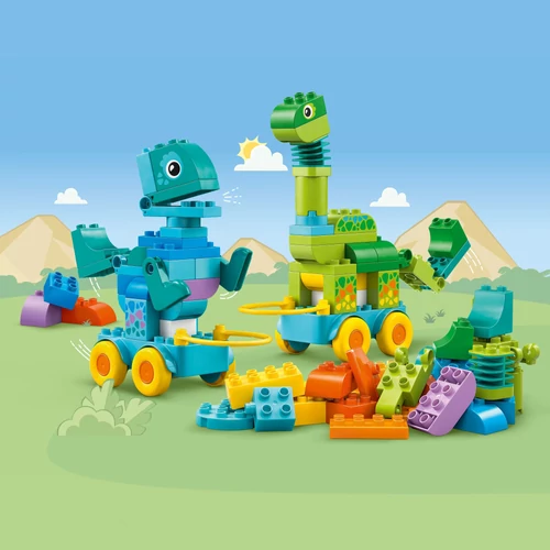 Kép 8/9 - LEGO® DUPLO® - 3 az 1-ben guruló dinók