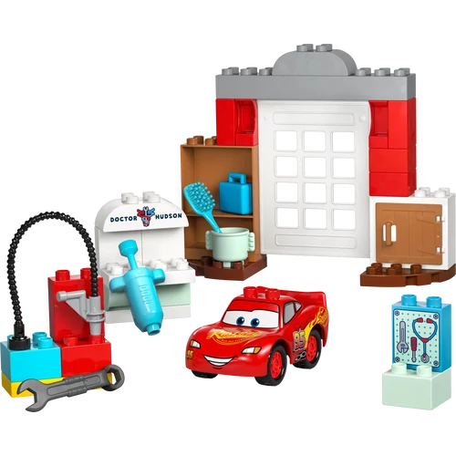 LEGO® DUPLO®  Disney - McQueen látogatása Doki garázsában