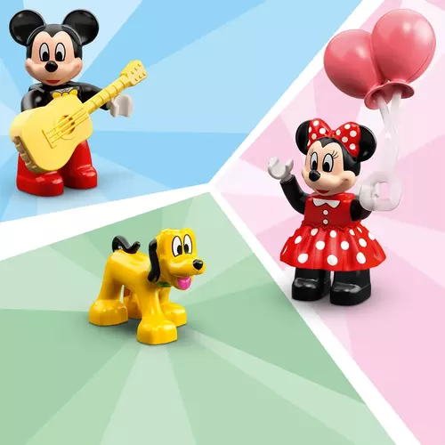 Kép 2/10 - LEGO® DUPLO® - Mickey és Minnie születésnapi vonata