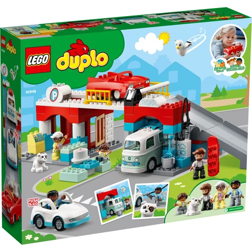 Kép 7/7 - LEGO® DUPLO® - Parkolóház és autómosó