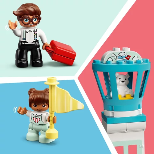 Kép 3/9 - LEGO® DUPLO® - Repülőgép és repülőtér