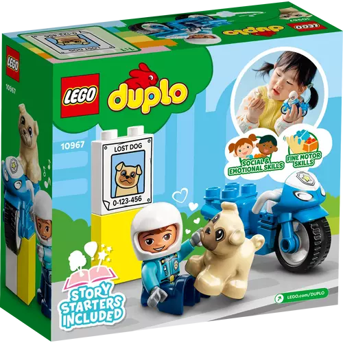 Kép 8/8 - LEGO® DUPLO® - Rendőrségi motorkerékpár