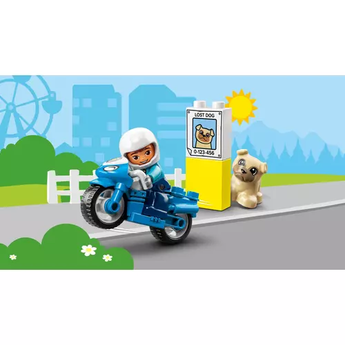 Kép 5/8 - LEGO® DUPLO® - Rendőrségi motorkerékpár