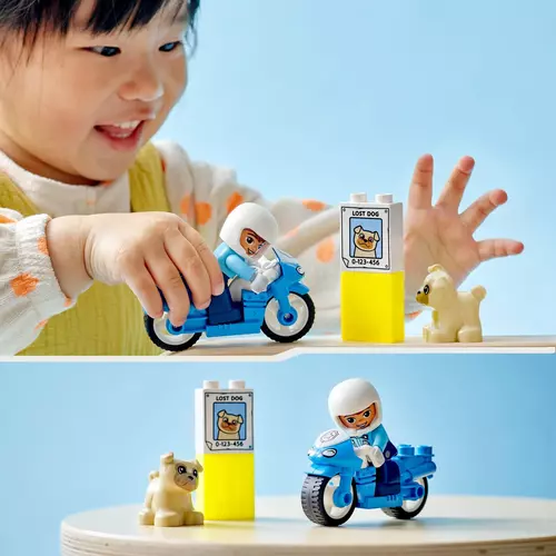 Kép 2/8 - LEGO® DUPLO® - Rendőrségi motorkerékpár