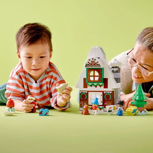 Kép 3/10 - LEGO® DUPLO® - A Mikulás mézeskalács házikója