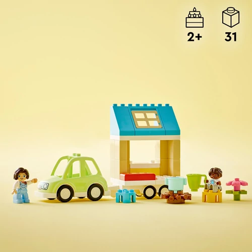 Kép 2/11 - LEGO® DUPLO® - Családi ház kerekeken