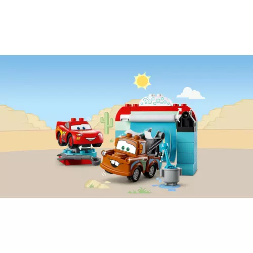 Kép 7/10 - LEGO® Disney™ - Villám McQueen és Matuka vidám autómosása
