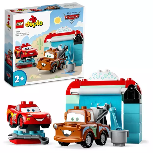 Kép 8/10 - LEGO® Disney™ - Villám McQueen és Matuka vidám autómosása