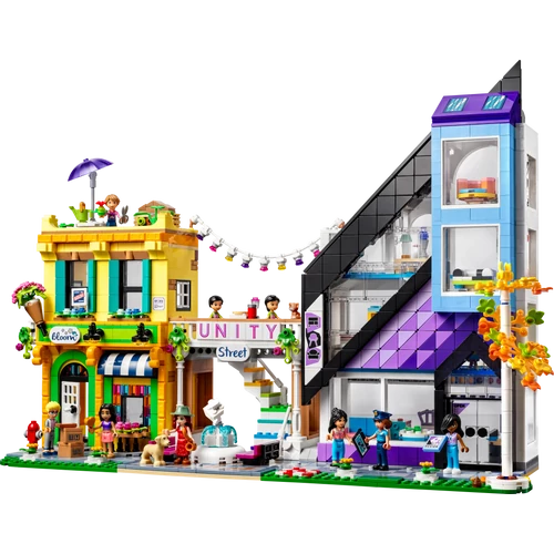 LEGO® Friends - Belvárosi design és virágboltok