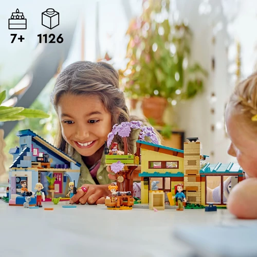 Kép 2/9 - LEGO® Friends - Olly és Paisley családi házai