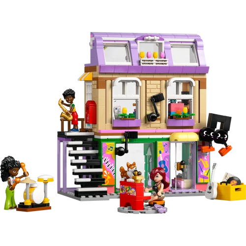 LEGO® Friends - Hangszerbolt és lakás