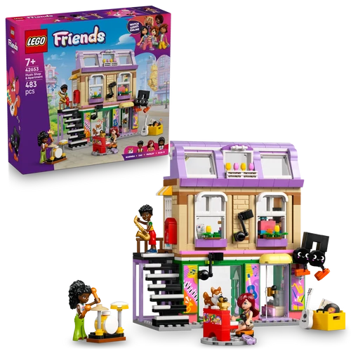 Kép 4/9 - LEGO® Friends - Hangszerbolt és lakás