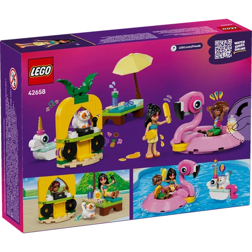 Kép 3/9 - LEGO® Friends - Medencés buli flamingóval és egyszarvúval
