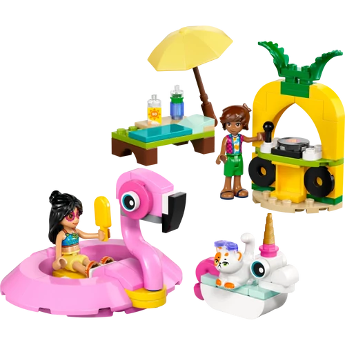 LEGO® Friends - Medencés buli flamingóval és egyszarvúval