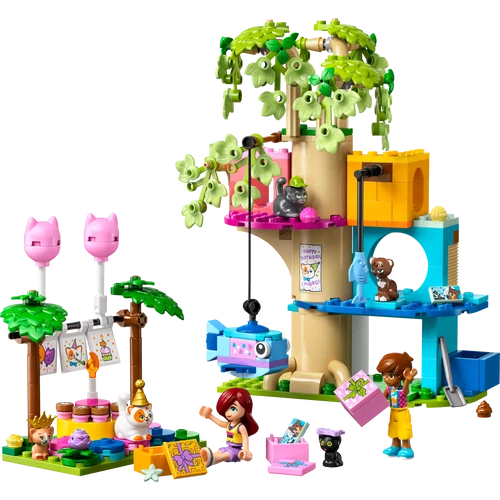 LEGO® Friends - Születésnapi cicazsúr és lombház cicáknak