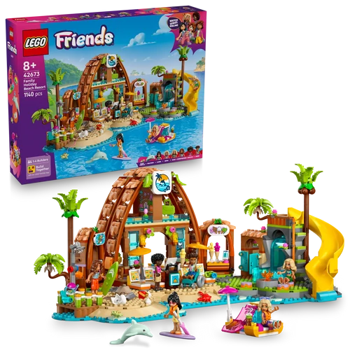 Kép 4/9 - LEGO® Friends - Családi vakáció a tengerparti nyaralóban