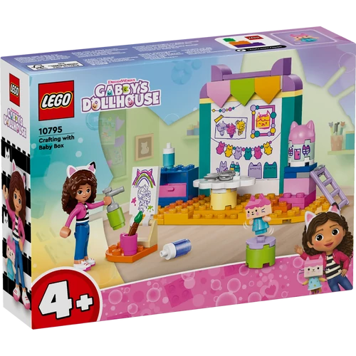 Kép 2/7 - LEGO® Gabby's Dollhouse - Barkácsolás Pici Dobozzal