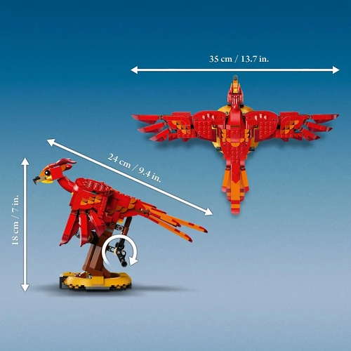 Kép 3/9 - LEGO Harry Potter Fawkes, Dumbledore főnixe
