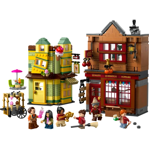 LEGO® Harry Potter™ - Kviddics™ a javából sportszaküzlet és a Fagylaltszalon