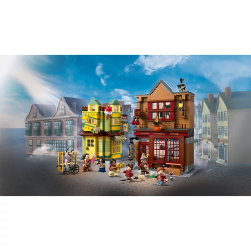 Kép 8/8 - LEGO® Harry Potter™ - Kviddics™ a javából sportszaküzlet és a Fagylaltszalon