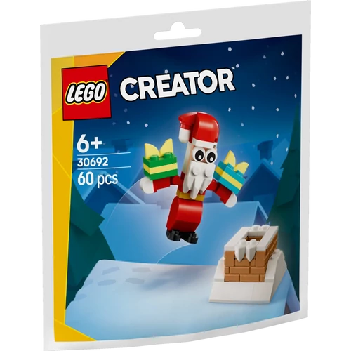 Kép 2/3 - LEGO® Iconic - Karácsonyi kalandok a kéményben a Mikulással