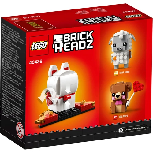 Kép 3/3 - LEGO Brickheadz - Szerencse macska