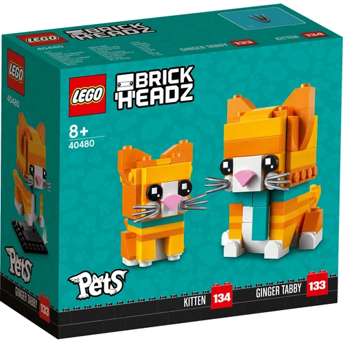 Kép 2/3 - LEGO Brickheadz - Vörös macska