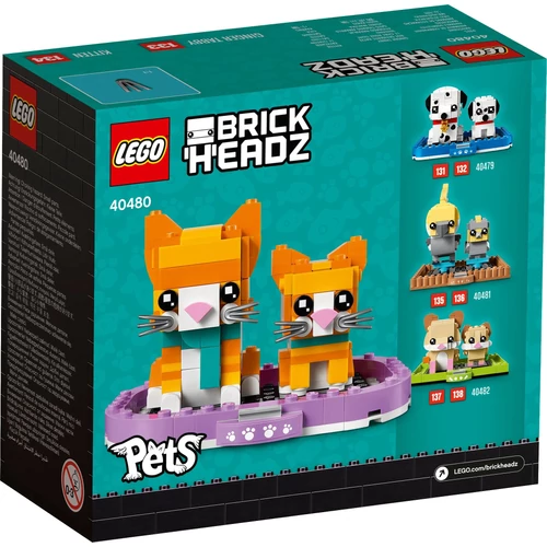 Kép 3/3 - LEGO Brickheadz - Vörös macska