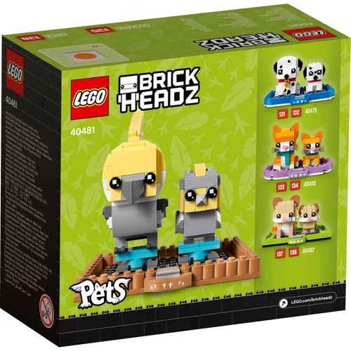 Kép 3/3 - LEGO Brickheadz - Nimfapapagáj