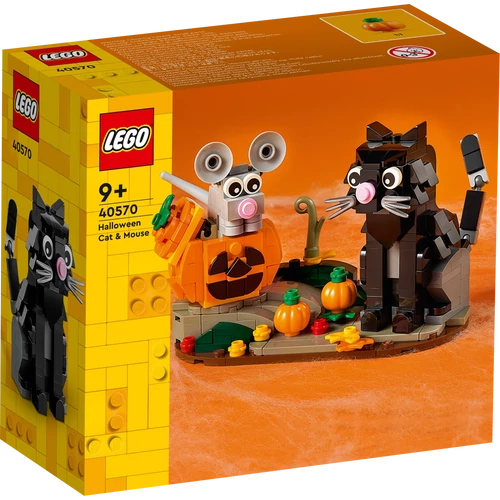 Kép 2/3 - LEGO® Iconic - Halloweeni macska és egér