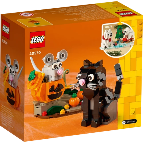 Kép 3/3 - LEGO® Iconic - Halloweeni macska és egér