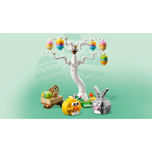 Kép 7/7 - LEGO® Iconoc -Tojásvadászat nyuszival és csibével