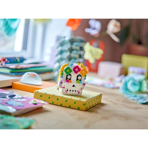 Kép 5/7 - LEGO® Iconic - A holtak oltára Día De Los Muertos díszkoponya