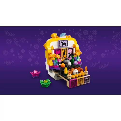 Kép 7/7 - LEGO® Iconic - A holtak oltára Día De Los Muertos díszkoponya