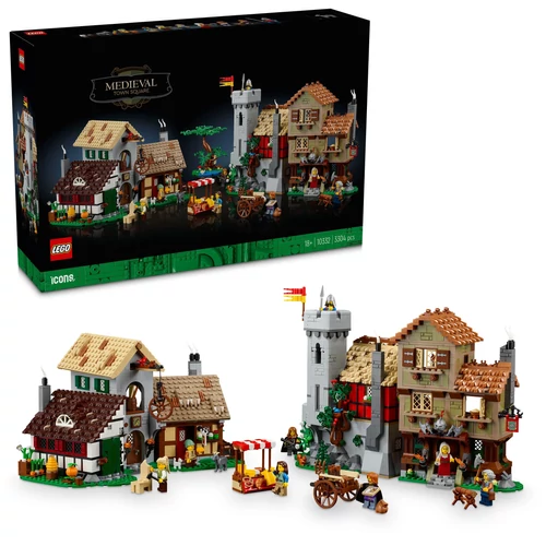 Kép 4/9 - LEGO® Icons - Középkori város főtere