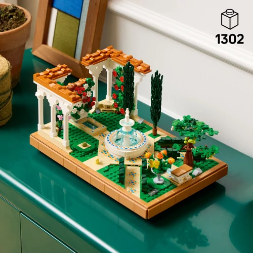 Kép 4/9 - LEGO® Icons - Kert szökőkutakkal
