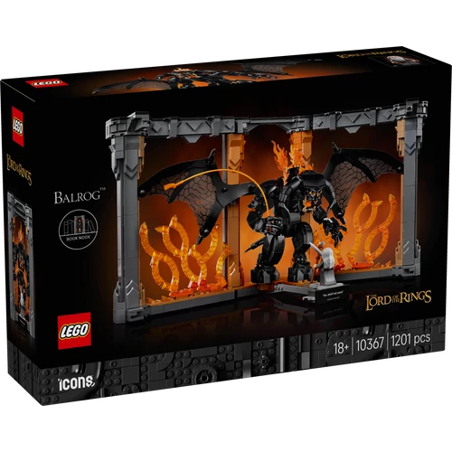 Kép 3/9 - LEGO® Icons - Könyvkuckó: A Gyűrűk Ura: Balrog™