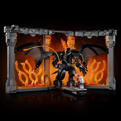 Kép 8/9 - LEGO® Icons - Könyvkuckó: A Gyűrűk Ura: Balrog™