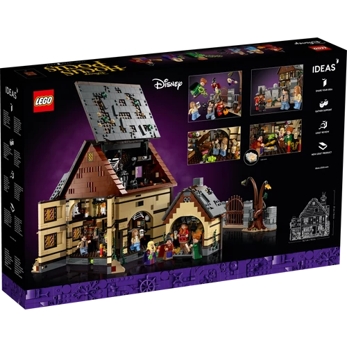 Kép 3/13 - LEGO® Ideas - Disney Hókusz pókusz: A Sanderson nővérek háza