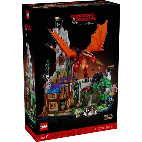Kép 2/9 - LEGO® Ideas Dungeons & Dragons - A vörös sárkány meséje