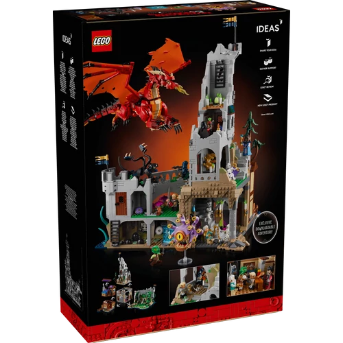 Kép 3/9 - LEGO® Ideas Dungeons & Dragons - A vörös sárkány meséje