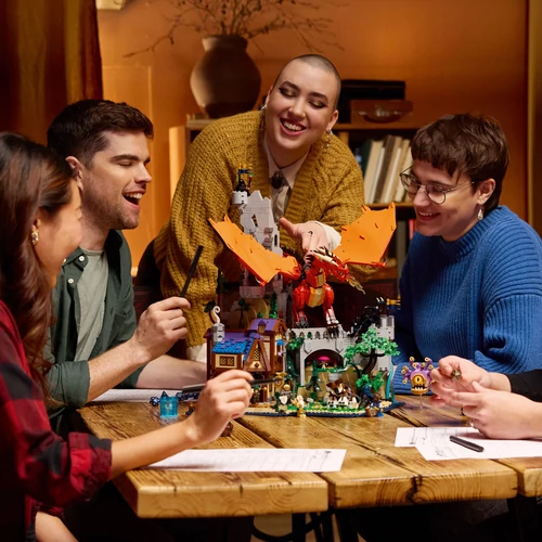 Kép 6/9 - LEGO® Ideas Dungeons & Dragons - A vörös sárkány meséje