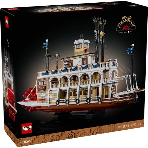 Kép 2/9 - LEGO® Ideas - Folyami gőzhajó