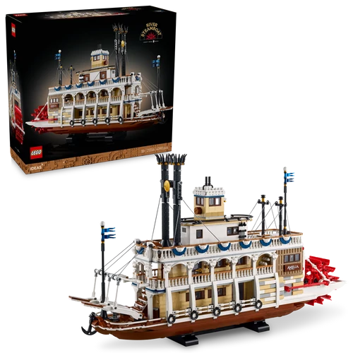 Kép 4/9 - LEGO® Ideas - Folyami gőzhajó